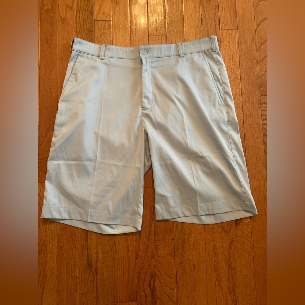 Nike Golf Tour Performance Dri-Fit Shorts-size 34-Light Blue-11” Inseam